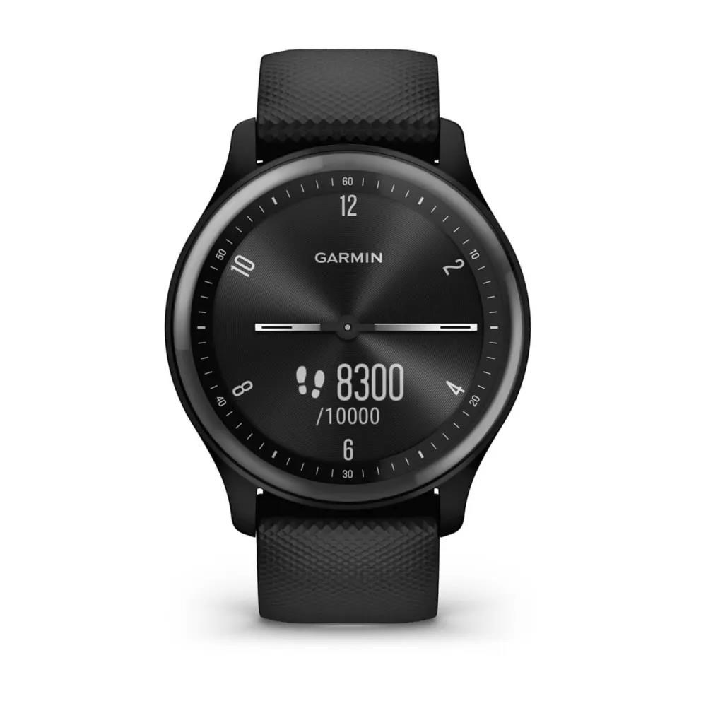 Garmin vívomove® Sport Slate/Black Silicone Band