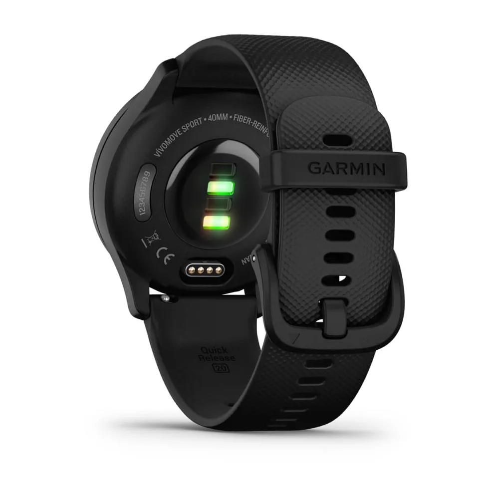 Garmin vívomove® Sport Slate/Black Silicone Band