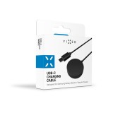 Nabíjecí USB-C kabel FIXED pro hodinky Samsung Galaxy Watch 3/4/5/6/7/Active/Ultra, černý