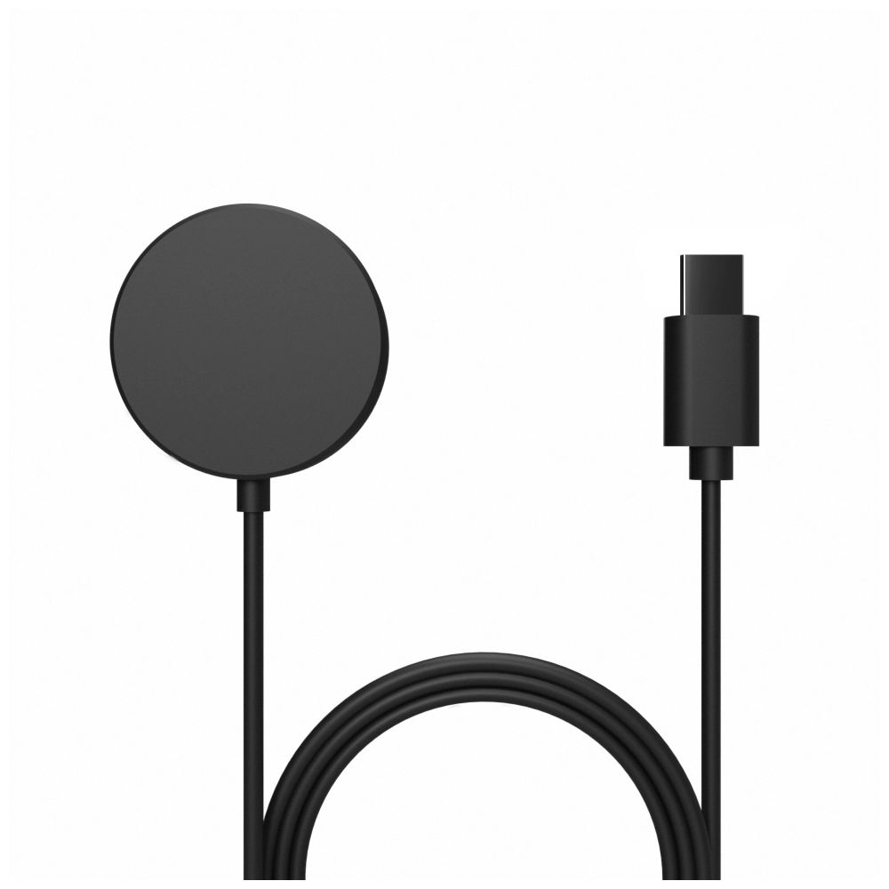 Nabíjecí USB-C kabel FIXED pro hodinky Samsung Galaxy Watch 3/4/5/6/7/Active/Ultra, černý