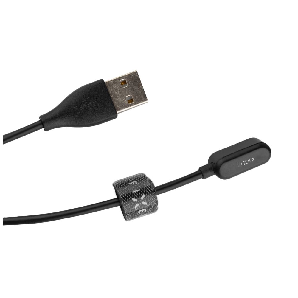 Nabíjecí USB-A kabel FIXED pro Huawei/Honor Band 6/7/8/9, černý