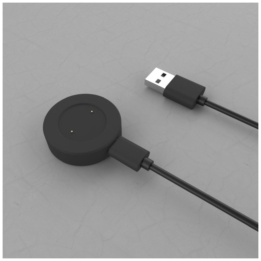 Nabíjecí USB-A kabel FIXED pro Huawei Watch GT 2 (42/46 mm), černý