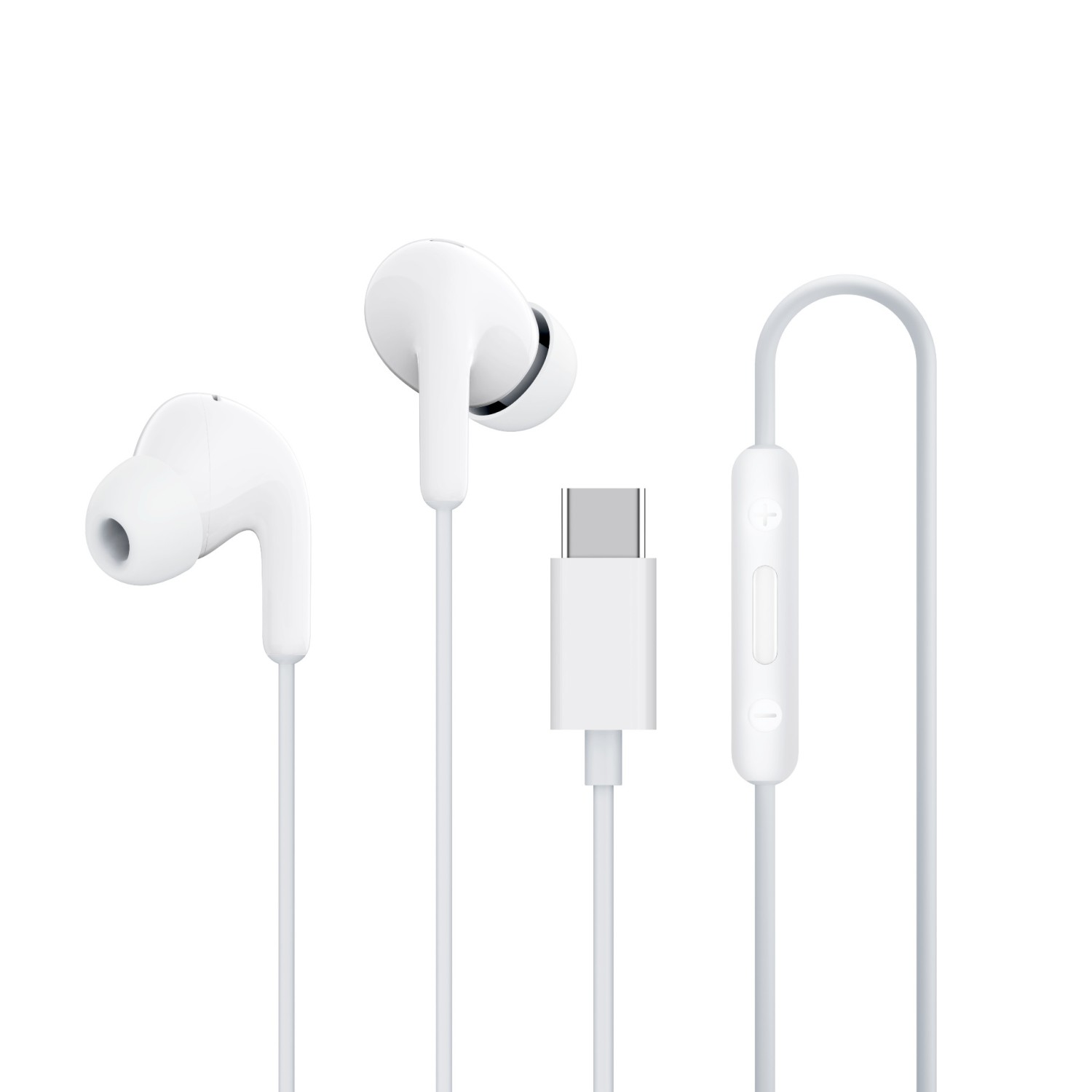 Xiaomi Earphones M2413E1 s USB-C biela