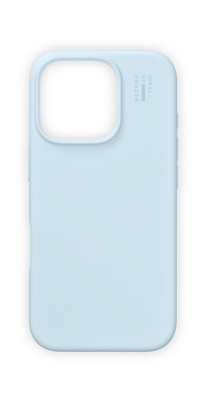 Silikónový ochranný kryt iDeal Of Sweden pre iPhone 16 Pro Max, light blue