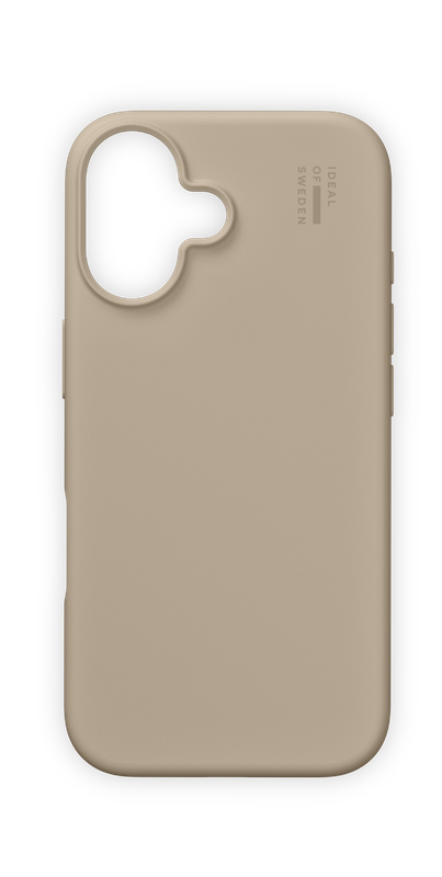 Silikónový ochranný kryt iDeal Of Sweden pre iPhone 16, beige