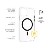 Zadní kryt FIXED MagPurity s podporou Magsafe pro Apple iPhone SE (2025), čirý