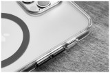 Zadní kryt FIXED MagPurity s podporou Magsafe pro Apple iPhone SE (2025), čirý