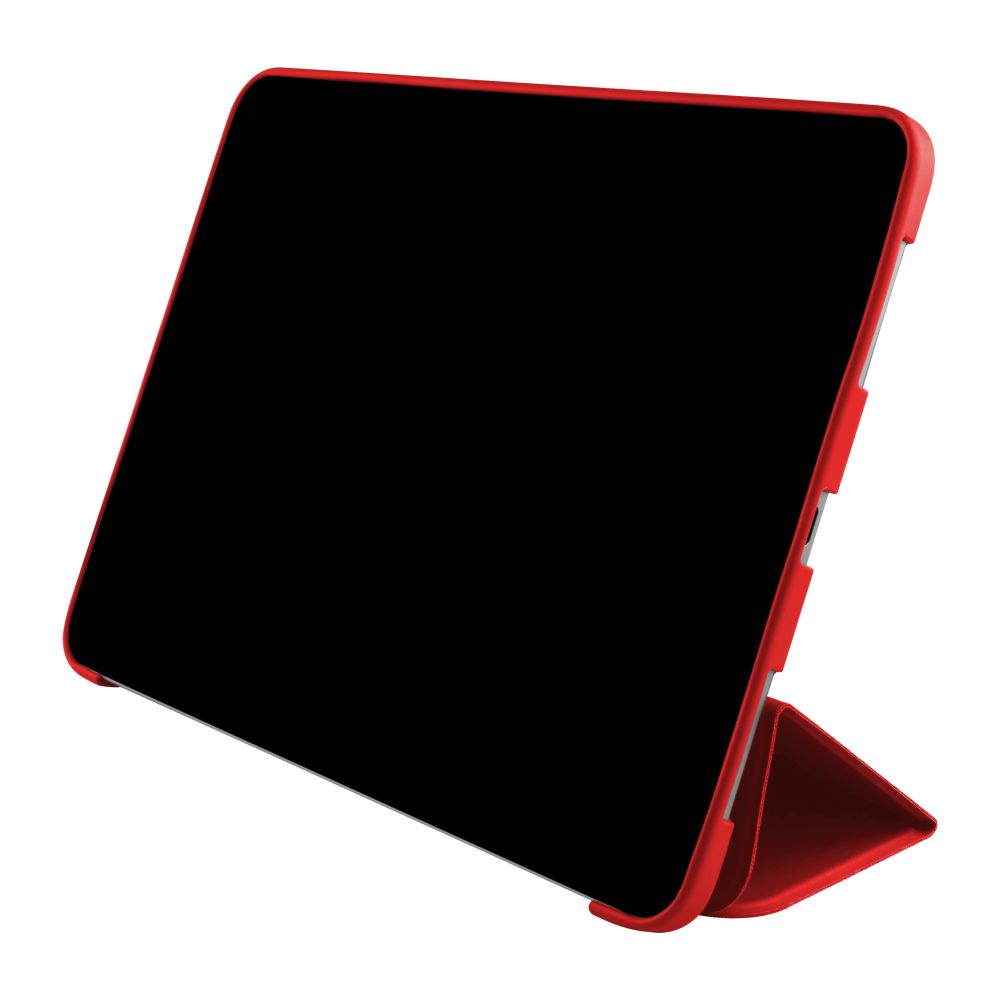 Pouzdro FIXED Padcover pro Apple iPad Air (2020/2022/2024) se stojánkem, podpora Sleep and Wake, červené