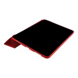 Pouzdro FIXED Padcover pro Apple iPad Air 13" (2024) se stojánkem, podpora Sleep and Wake, červené