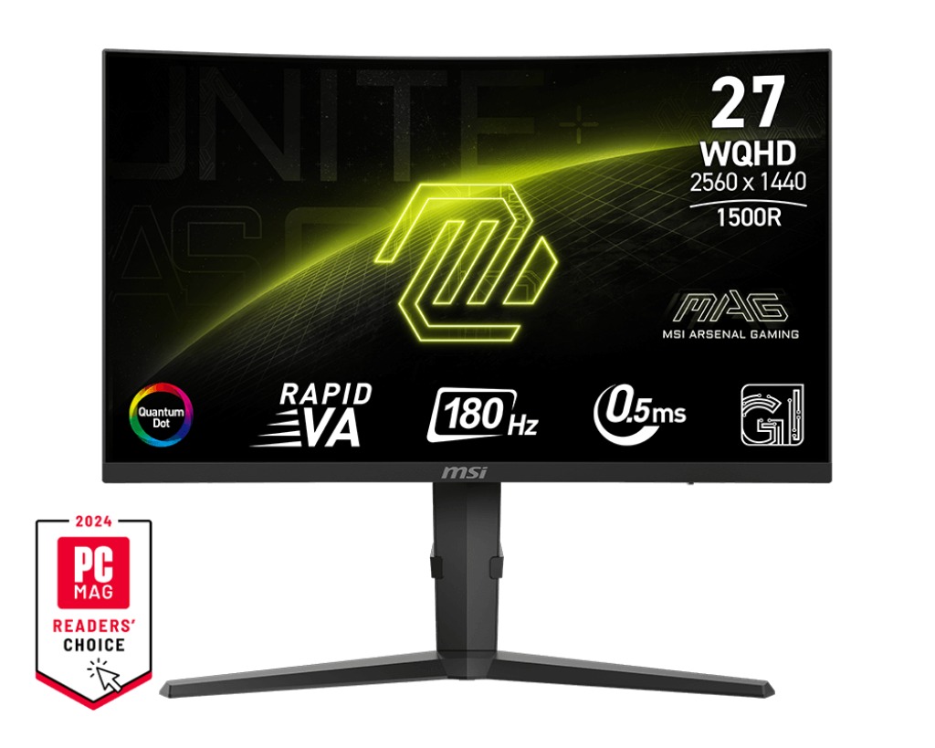 27" MSI MAG 275CQRF QD E2/VA/QHD/180Hz/0,5ms