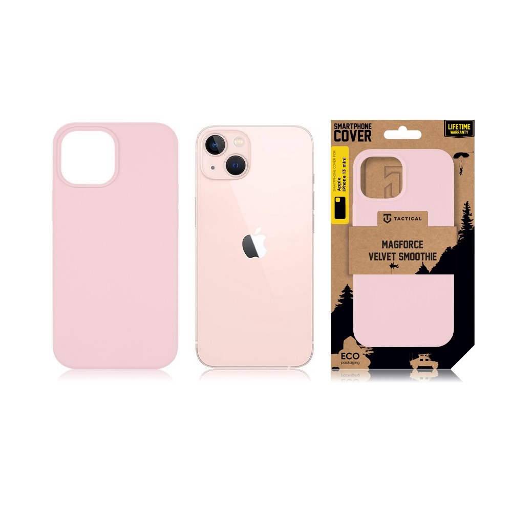 Tactical MagForce Velvet Smoothie Kryt pro Apple iPhone 13 mini Pink Panther