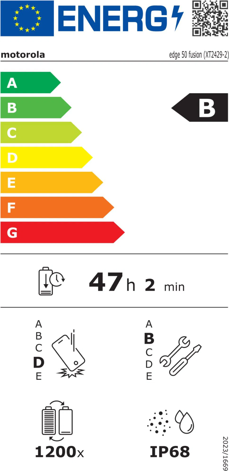 Motorola EDGE 50 Fusion 8GB/256GB Forest Blue