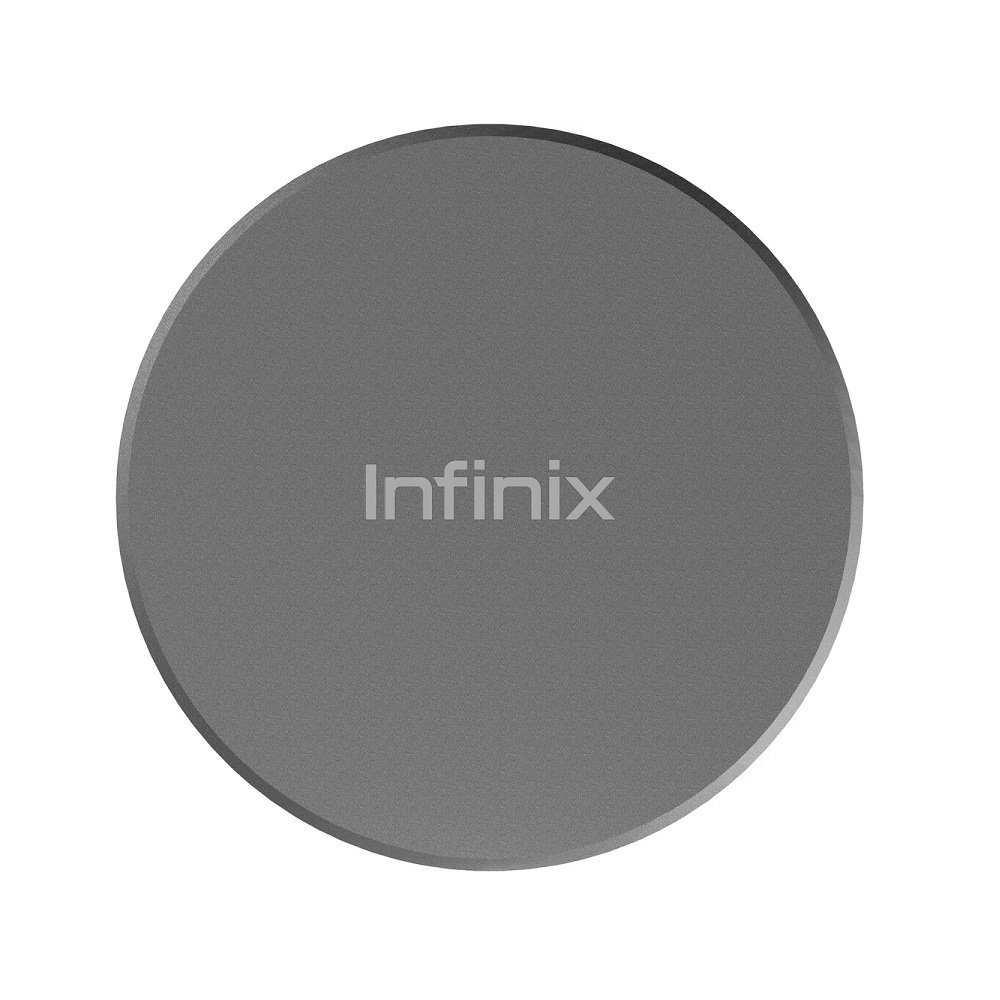 INFINIX 15W Magnetická Bezdrôtová Nabíjačka, čierna