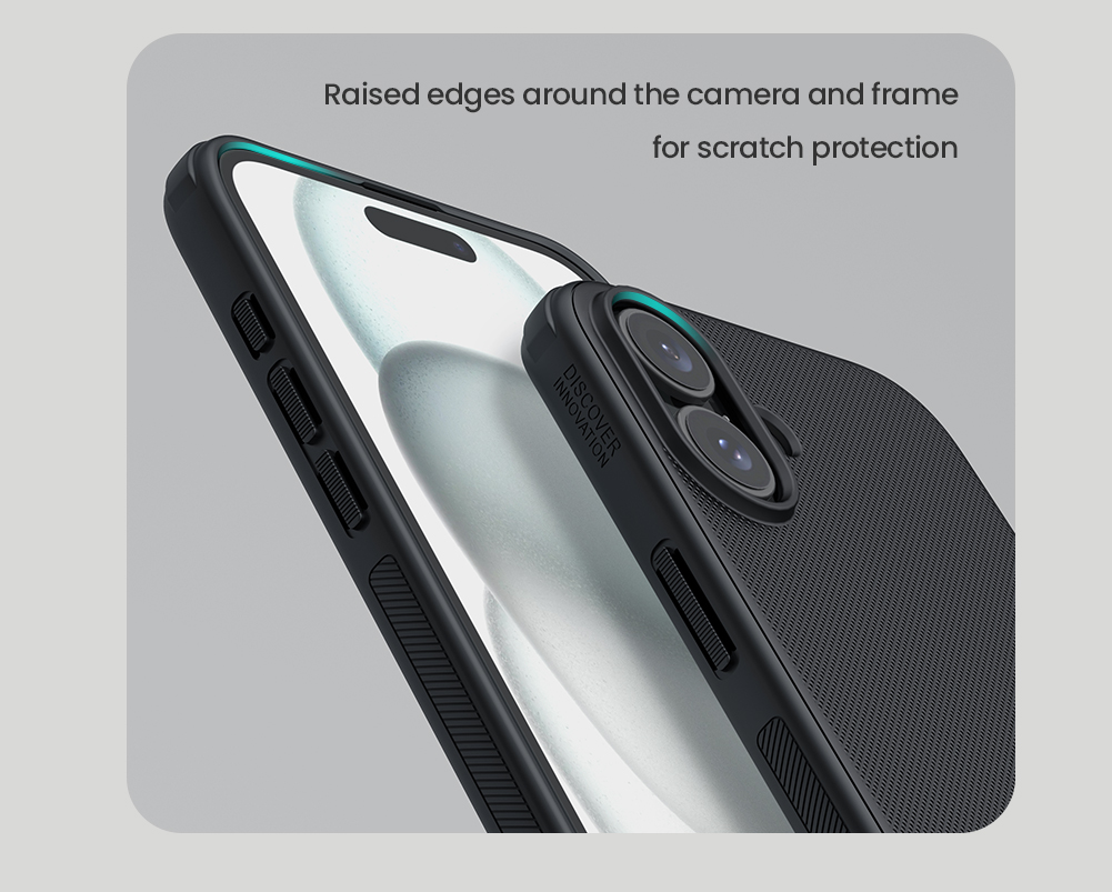 Nillkin Super Frosted PRO Magnetic Zadní Kryt pro Apple iPhone 16 Plus Black