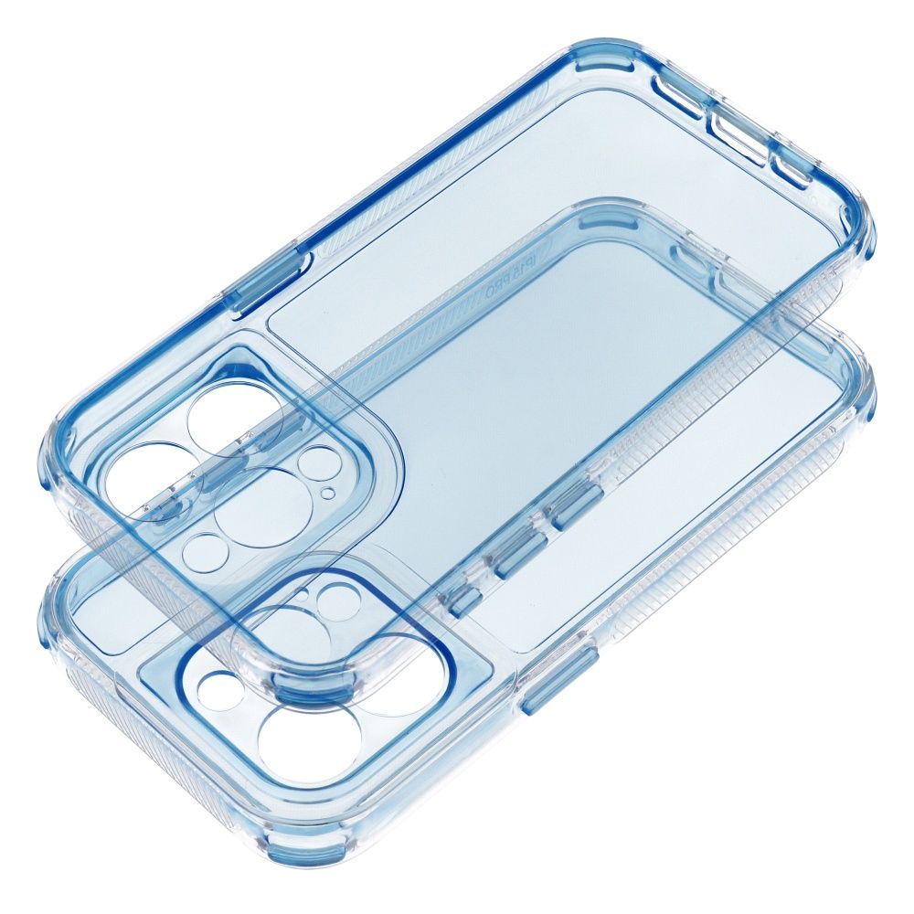 MATRIX CLEAR Case for IPHONE 15 Pro Max blue