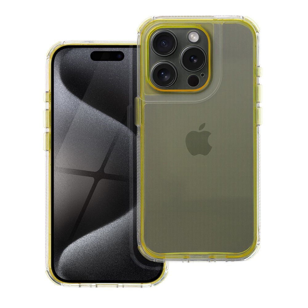 MATRIX CLEAR Case for IPHONE 12 yellow