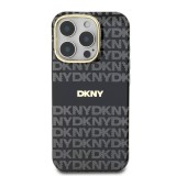 DKNY PC/TPU Repeat Pattern Tonal Stripe Magsafe Zadní Kryt pro iPhone 16 Pro Max Black