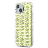 DKNY PC/TPU Repeat Pattern Zadní Kryt pro iPhone 15 Yellow