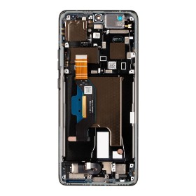 LCD + dotyk + predný kryt pre Motorola Edge 50 Ultra, forest grey (Service Pack)