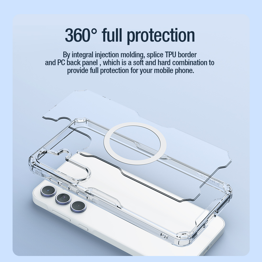 Nillkin Nature TPU PRO Magnetic Kryt pro Samsung Galaxy A55 5GTransparent