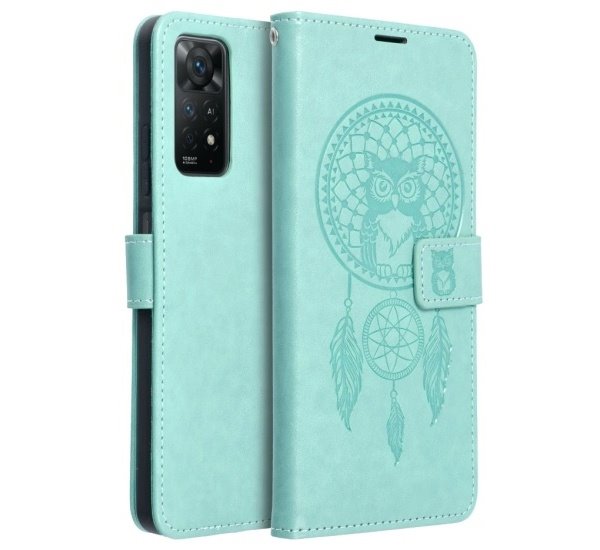 Flipové pouzdro MEZZO Book case pro Samsung Galaxy S25, dreamcatcher green