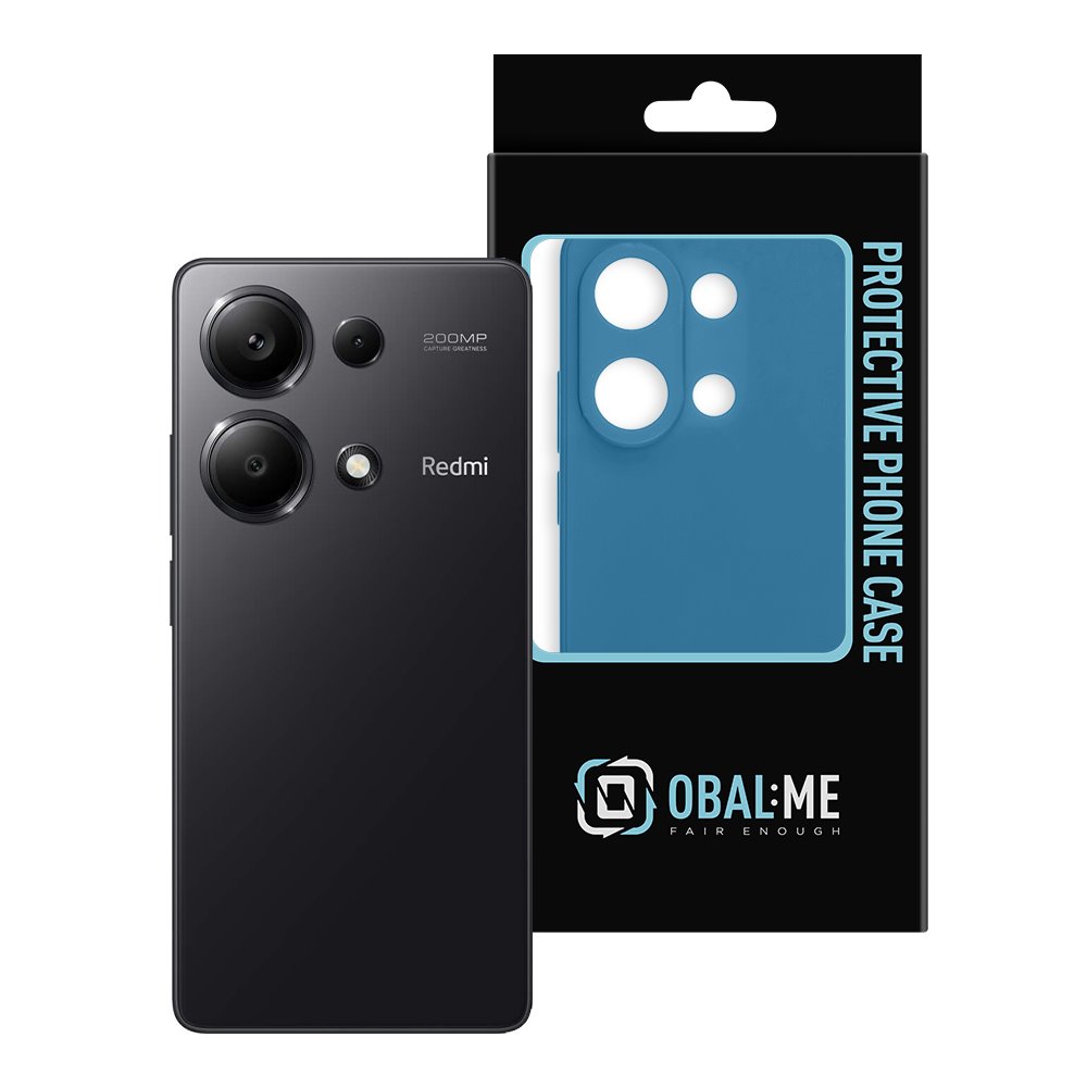 OBAL:ME Matte TPU Kryt pro Xiaomi Redmi Note 13 Pro 4G Dark Blue