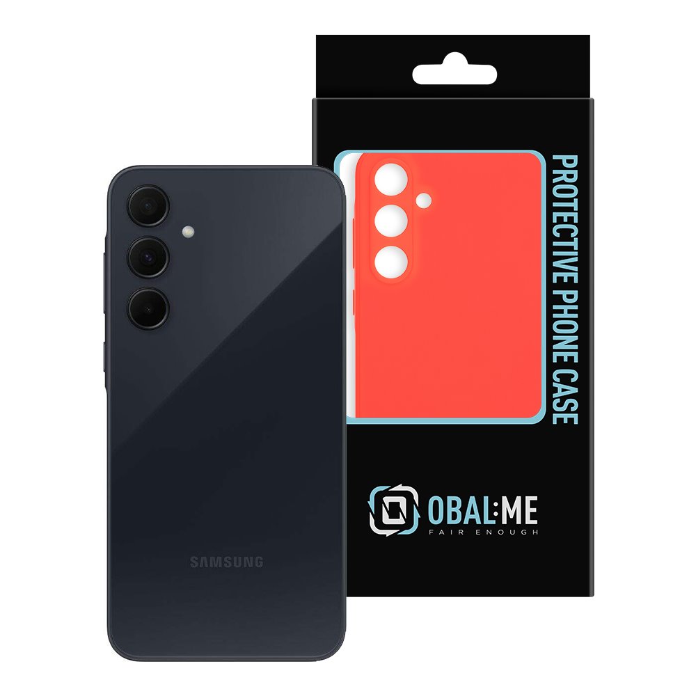 OBAL:ME Matte TPU Kryt pro Samsung Galaxy A35 5G Red