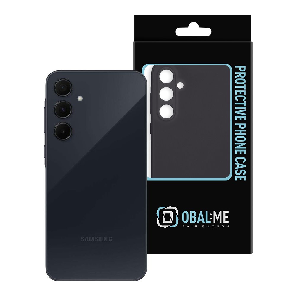 OBAL:ME Matte TPU Kryt pro Samsung Galaxy A35 5G Black