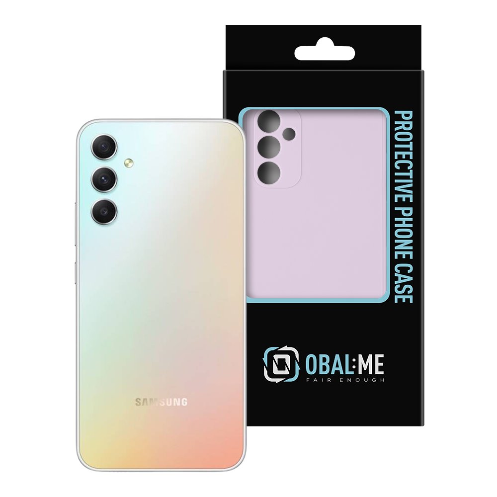 OBAL:ME Matte TPU Kryt pro Samsung Galaxy A34 5G Purple