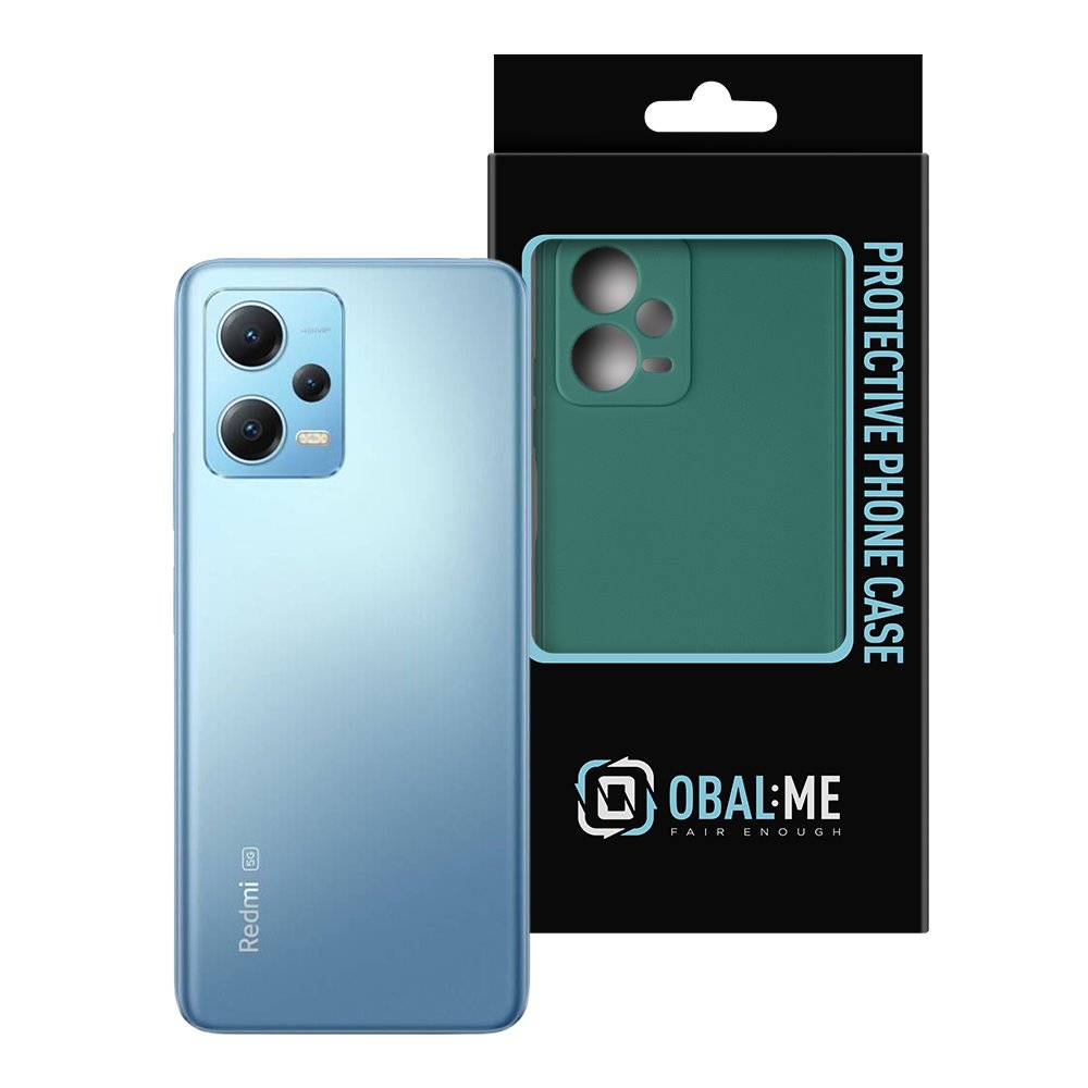 OBAL:ME Matte TPU Kryt pro Xiaomi Redmi Note 12 5G Dark Green