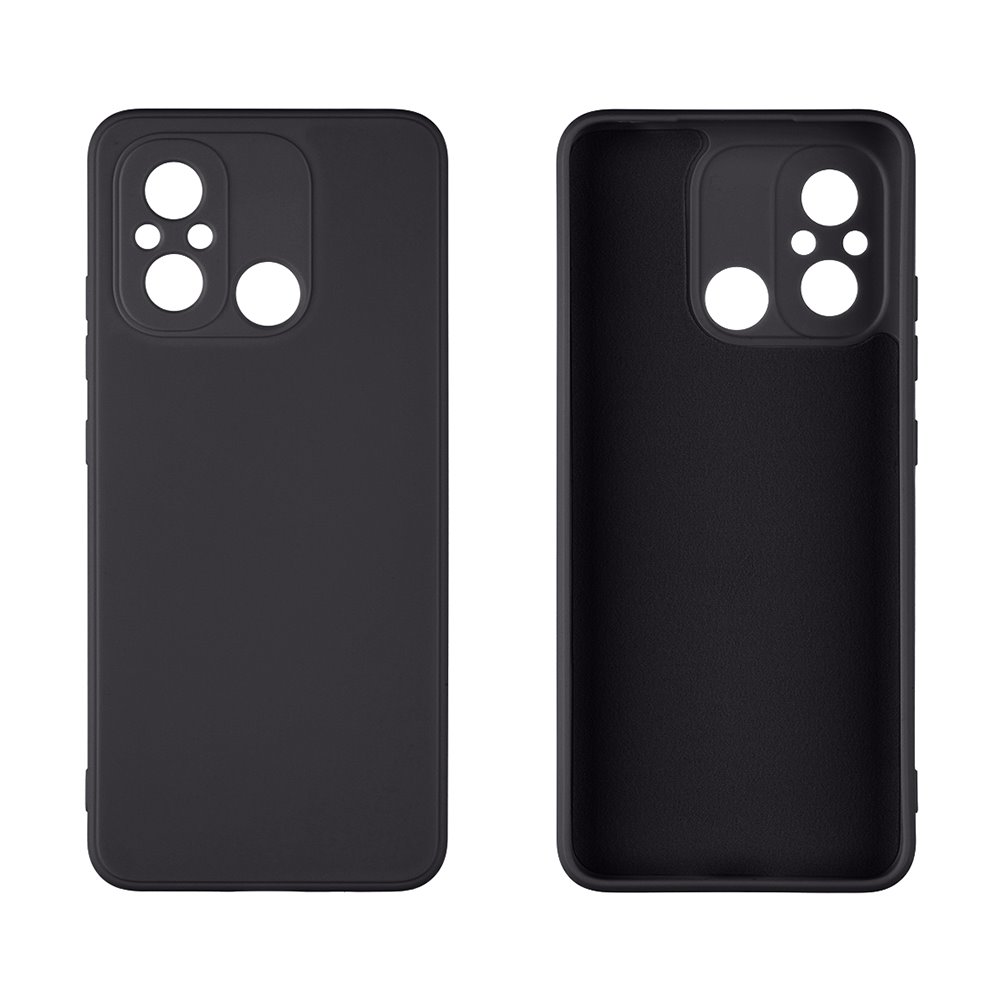 OBAL:ME Matte TPU Kryt pro Xiaomi Redmi 12C Black