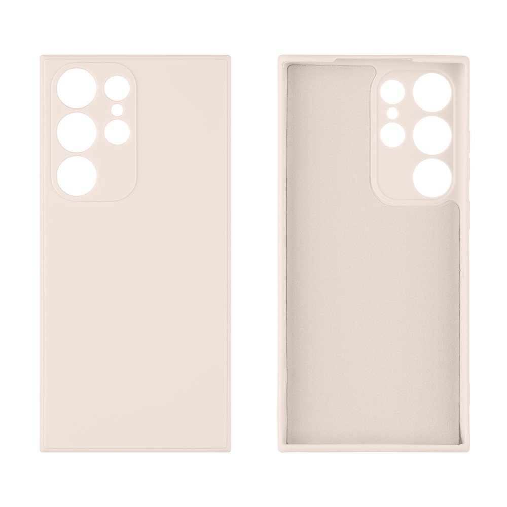 OBAL:ME Matte TPU Kryt pro Samsung Galaxy S23 Ultra Beige