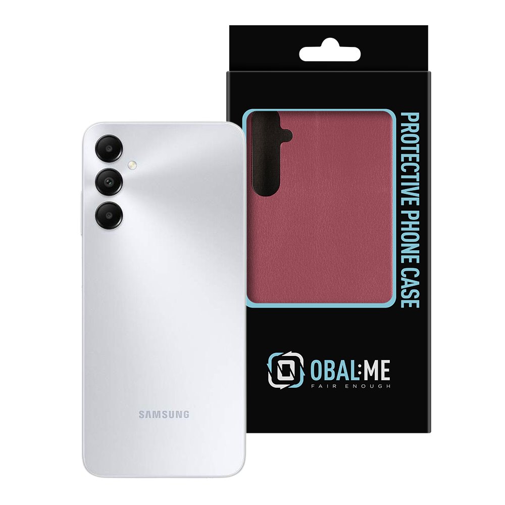 OBAL:ME Book Pouzdro pro Samsung Galaxy A05s Wine Red