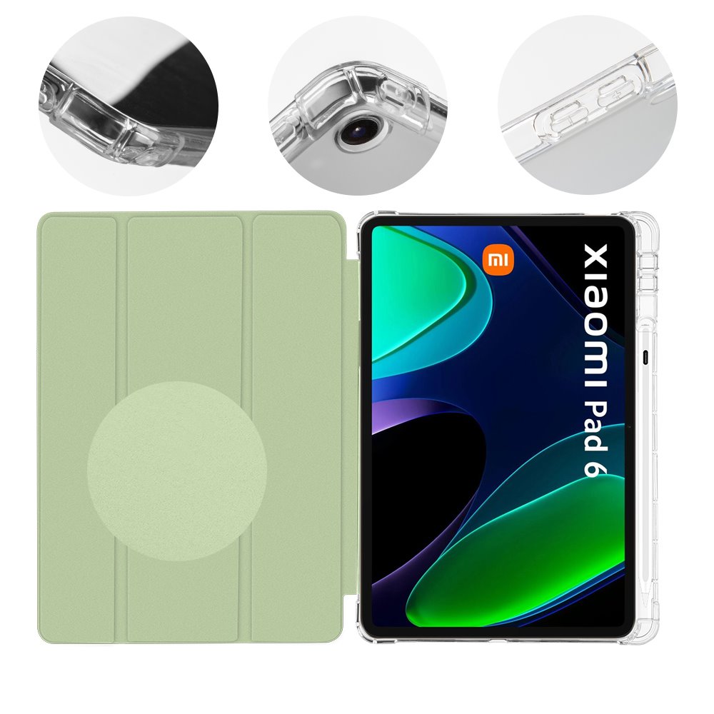 OBAL:ME MistyTab Pouzdro pro Xiaomi Pad 6 Light Green