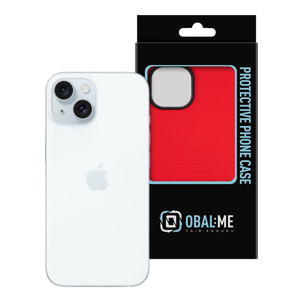 OBAL:ME NetShield Kryt pro Apple iPhone 15 Red