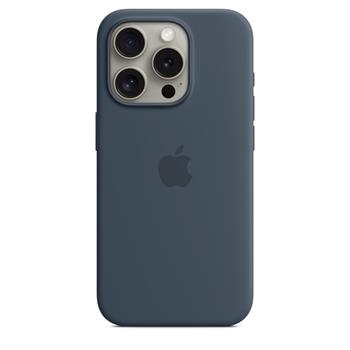 Silikonový kryt Apple MT1P3ZM/A vč. Magsafe pro Apple iPhone 15 Pro Max, storm blue