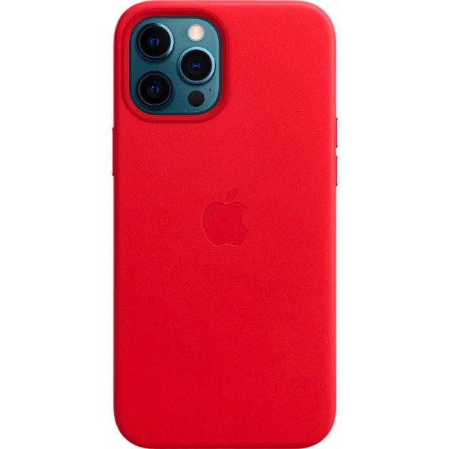 MHKJ3ZE/A Apple Kožený Kryt vč. Magsafe pro iPhone 12 Pro Max Scarlet