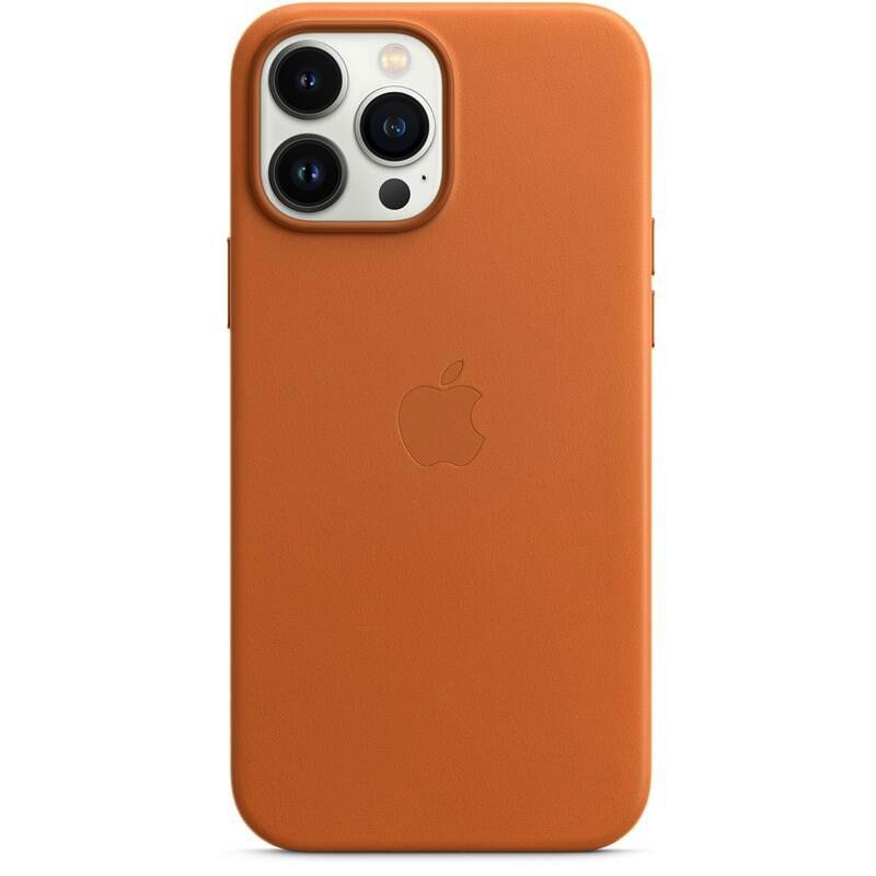 MM193ZE/A Apple Kožený Kryt vč. MagSafe pro iPhone 13 Pro Golden Brown