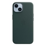 Apple kožený kryt MHKJ3ZE/A vč. Magsafe pro Apple iPhone 14, forest green