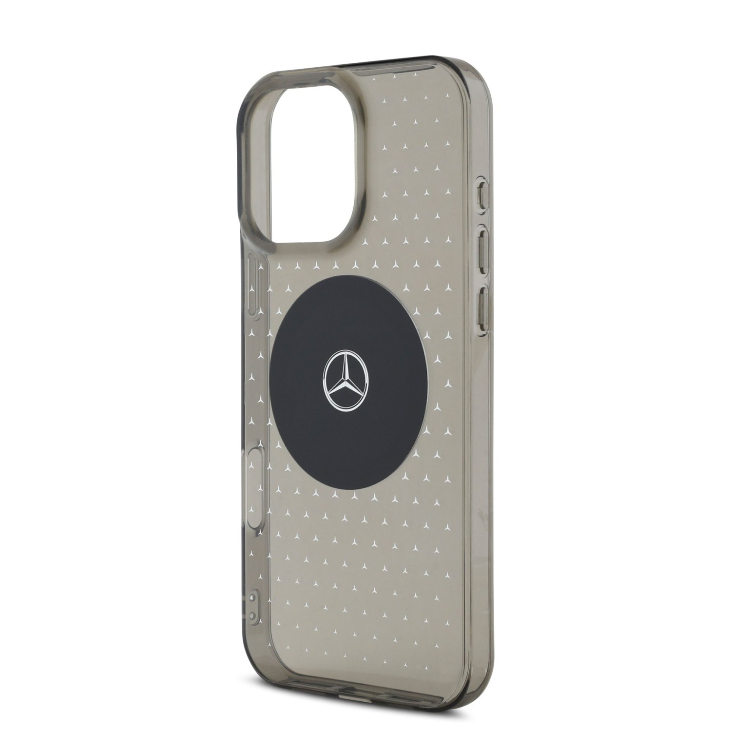 Mercedes PC/TPU Star Pattern MagSafe Zadní Kryt pro iPhone 16 Pro Max Black