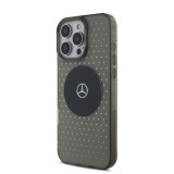 Mercedes PC/TPU Star Pattern MagSafe Zadní Kryt pro iPhone 16 Pro Black