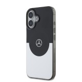 Mercedes PC/TPU Double Layer MagSafe Zadní Kryt pro iPhone 16 Black/Silver