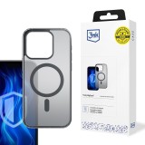 Ochranný kryt 3mk Frosty MagCase pro Apple iPhone 15 Pro, černá