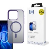 Ochranný kryt 3mk Frosty MagCase pro Apple iPhone 15 Pro Max, fialová