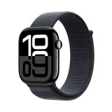 Apple Watch Series 10 GPS 42mm Jet Black Aluminium / Ink Sport Loop 