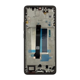 LCD + dotyk + predný kryt pre Xiaomi Redmi Note 13 Pro + 5G, black (Service Pack)