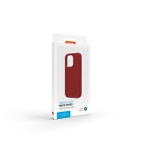 Kožený zadní kryt FIXED MagLeather s podporou MagSafe pro Samsung Galaxy S25 Ultra, červený