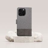 GOMMA Book for IPHONE 16 Plus gray