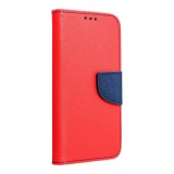 FANCY Book case for XIAOMI Redmi 14c red / navy