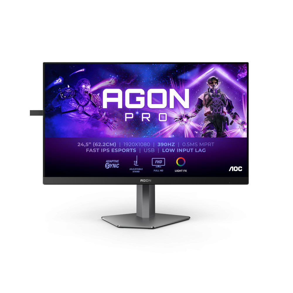24,5" AOC AGON PRE AG256FS - IPS/FHD/390Hz/1ms, Black